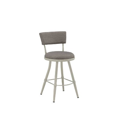 Benton Adjustable Stool Gray/White - Boraam