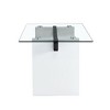 NicBex Dining Table 71" Modern Glass Rectangular Table with MDF Table Legs for Dining Room - 4 of 4