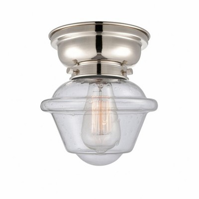 Oxford - 1 Light Flush Mount In Traditional Style-7.15 Inches Tall and 7.5 Inches Wide