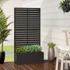 PexFix Metal Wall Planter Box with Trellis for Climbing Plants - 3 of 4