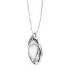 Silpada 'Lighthearted' Natural Mother-of-Pearl Heart Pendant in Sterling Silver, 18" + 2" - 2 of 4