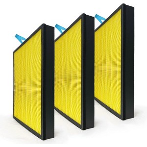 Nispira Vital 200S Pet Allegy 2-In-1 True HEPA Filter Replacement for Levoit Air Purifier Part Vital 200S-RF-PA LRF-V201-YUS, 3 Packs - 1 of 4