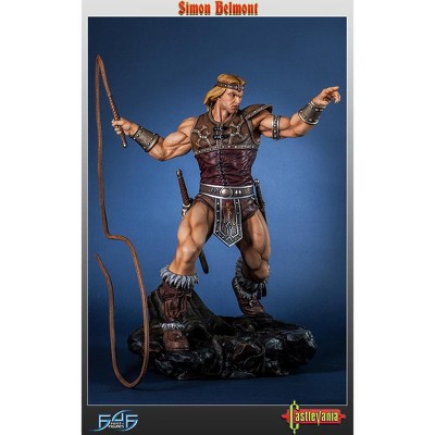 Simon Belmont 20" Brown Resin Castlevania Statue
