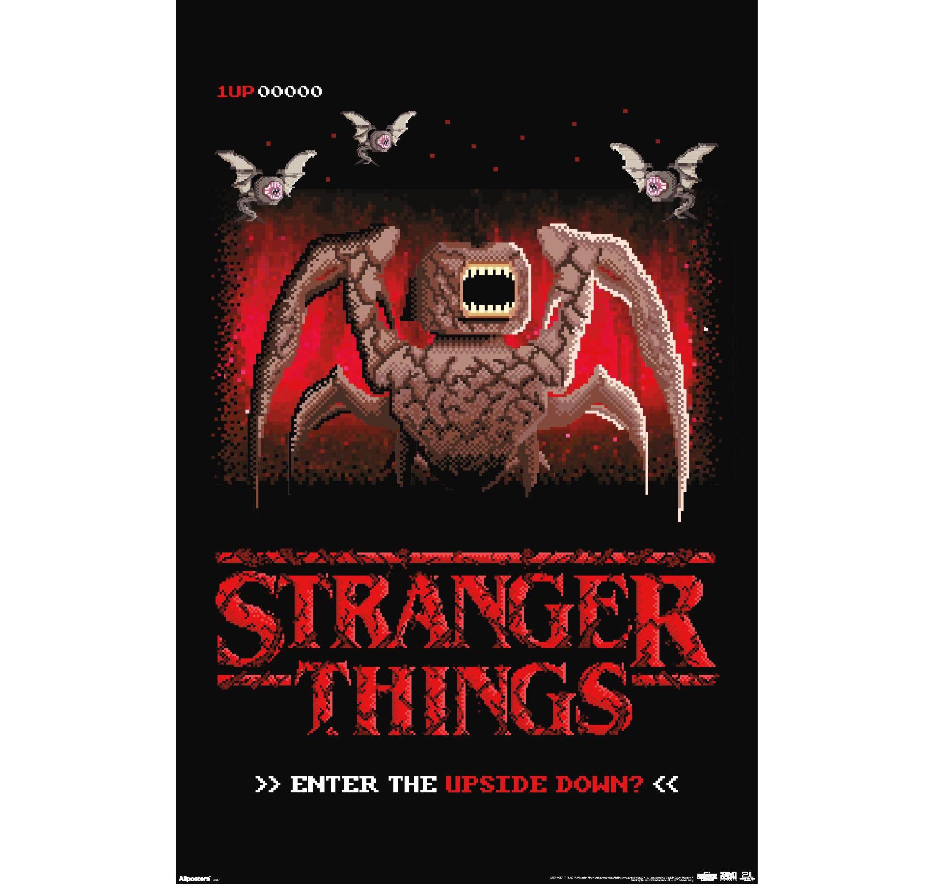 Trends International Netflix Stranger Things: Season 5 (2025) - Enter The Upside Down Unframed Wall Poster Prints