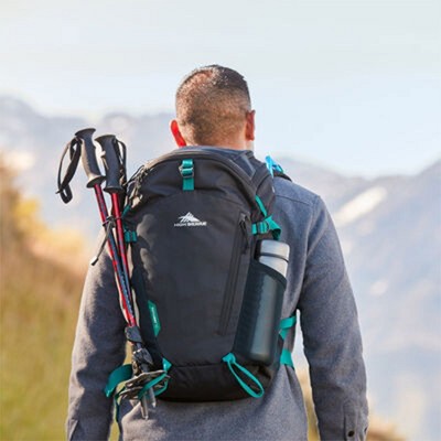 High Sierra Pathway Backpack with Hydration Storage, Sleeve and Multiple Pockets for Hiking, Biking, and Traveling - image 4