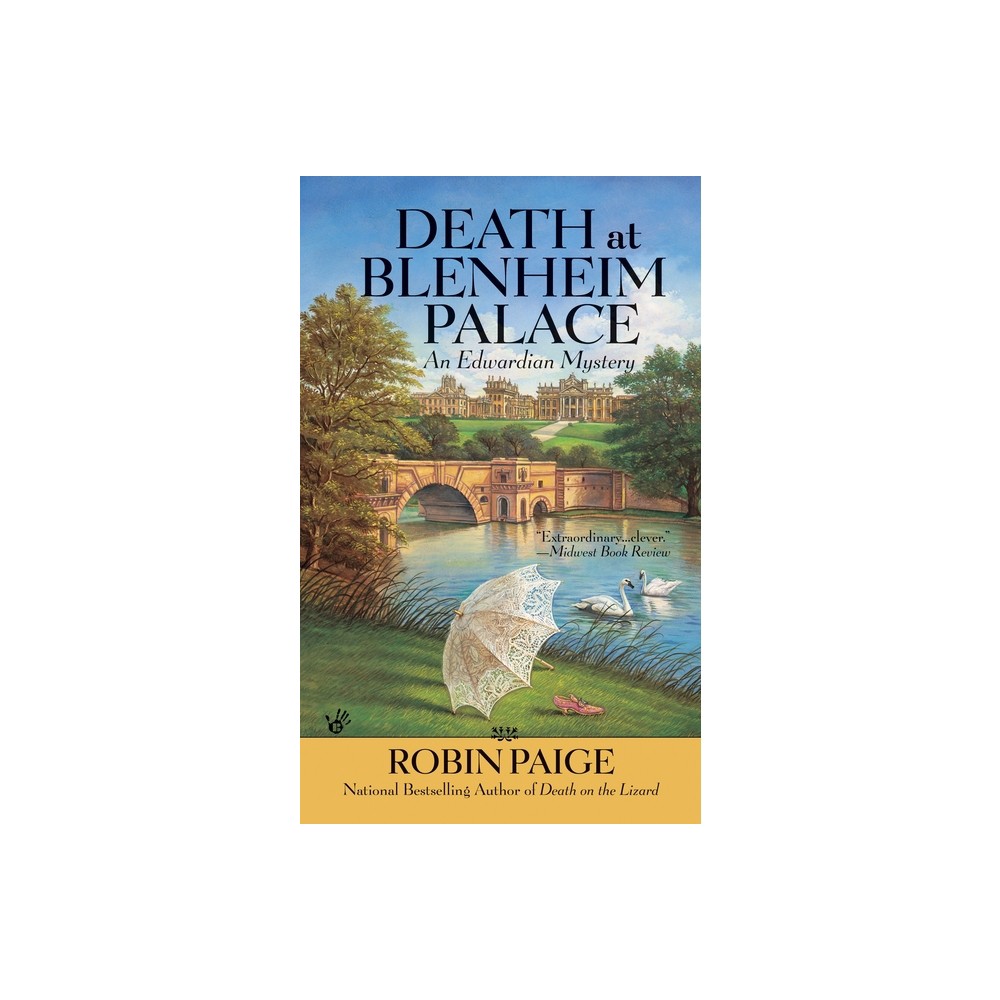 Death at Blenheim Palace - (Edwardian Mystery) by Robin Paige (Paperback)