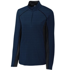 Clique Ladies' Ice Colorblock Half Zip Jacket - 1 of 2