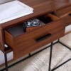 Marquise 2 Drawer Console Table - Brown - Safavieh - image 3 of 4