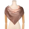 INSPIRE CHIC Women's Gradient Colorful Large Silky Hair Wrap Bandana Neck Scarf 35.4" X 35.4" - 2 of 4
