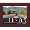 PosterPalooza | Photo Size Classic Modern Brown Frame - UV Acrylic, Foam Board Backing, Hanging Hardware - 3 of 4