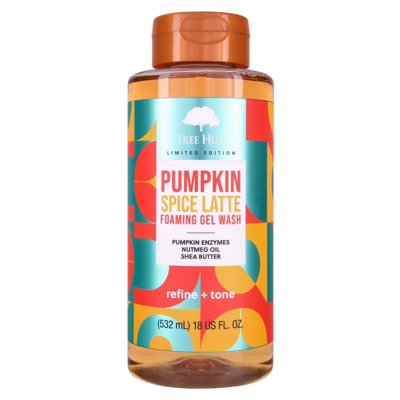 Tree Hut Pumpkin Spice Latte Body Wash - Clove, Vanilla, Sugar, Nutmeg &#38; Cinnamon - 18 fl oz, 1 of 17