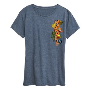 Women's - Marvel - Strange Tales Stacked Short Sleeve Graphic T-Shirt - 1 of 4