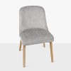 Vatros Chenille Upholstered Side Chair Dining Chairs - 3 of 4