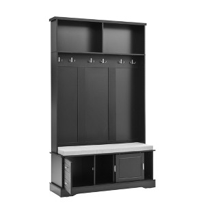 NicBex 47.2 inch Hall Tree for Hallway,Modern Coat Racks with 6 Silvery Hooks and Handles,Entryway Furniture for Hallway,Living Room,Bedroom - 1 of 4