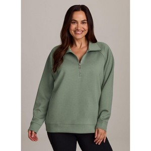 RBX Active Women's Quarter Zip Sweatshirt Transitional All Season