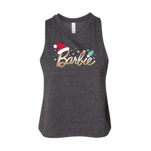 Women's - Barbie - Holidays & Christmas Graphic Racerback Tank - 1 of 3