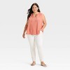 Women's V-Neck Swing Blouse - Ava & Viv™ - 3 of 3