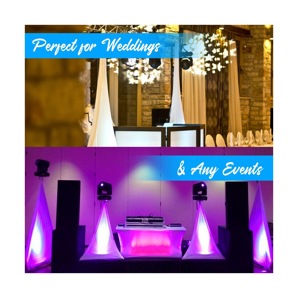 Pyle Triple-Sided White Speaker and Lighting Stand Scrim - thumbnail 6