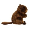 Aurora Small Beaver Miyoni Realistic Stuffed Animal Brown 9" - 3 of 4