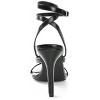 Journee Collection Womens Waverlee Open Toe High Stiletto Pumps Black 9.5 - 3 of 4