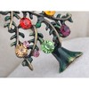 Anna-Kaci Holiday Christmas Multicolor Rhinestone Ornaments Crystal Xmas Brooch Pin - 3 of 3