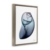 Stupell Industries Contemporary Snail Shell Floating Frame Canvas Art - 2 of 4