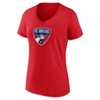 MLS FC DALLAS Women's V-Neck Top Ranking T-Shirt - 2 of 3