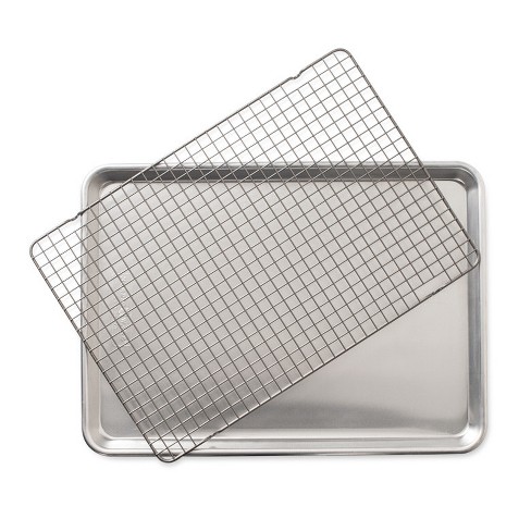 Nordic Ware Naturals Half Sheet With Oven safe Nonstick Grid Target