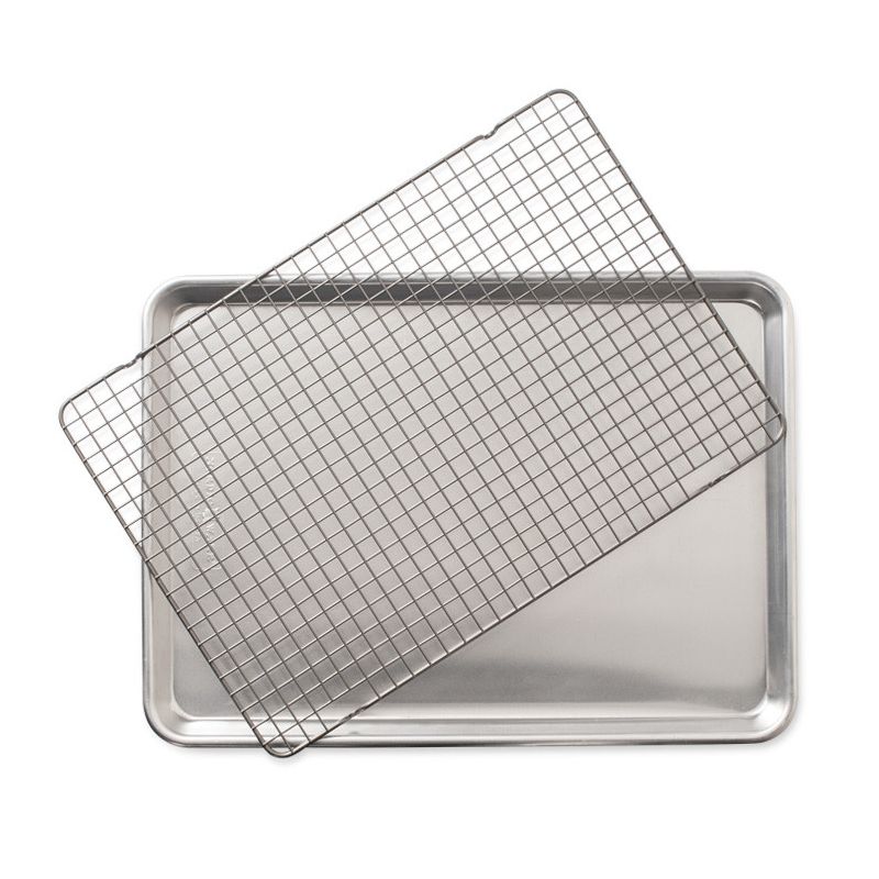 Nordic Ware Naturals® Half Sheet with Oven-Safe Nonstick Grid, 1 of 6