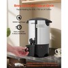 VEVOR Commercial Coffee Urn, 30 Cup 4.5 L Hot Beverage Dispenser with Dripless Faucet, Quick-Brewing Commercial Coffee Maker, Silver - 3 of 4