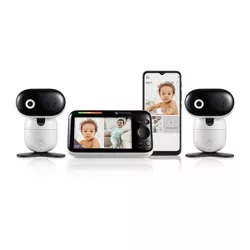 Motorola 5.0" Motorized Wi-Fi Video Baby Monitor - Two Camera- PIP1510-2 CONNECT