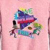 Boys' - Hey Arnold! - Retro Arnold and Gerald Graphic Long Sleeve Fleece Sweatshirt - 2 of 4