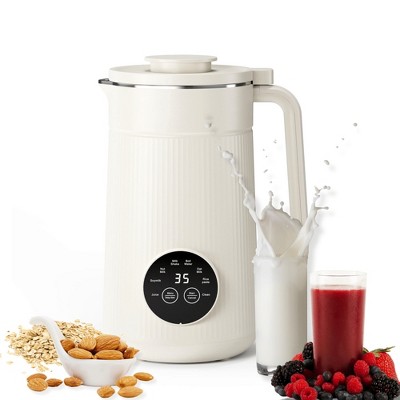 8 in 1 Automatic Nut Milk Maker Machine,35oz Multi-Functional Soy Milk Maker with 10 Blades