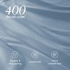 400 Thread Count Organic Cotton Sateen Fitted Sheet by Bare Home - 4 of 4