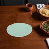 Unique Bargains Trivet Round Rope Woven Mat Cotton Non-woven Fabric 7.87"x7.87"x0.31" - 2 of 3