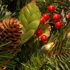 1.5' Wintry Pine Artificial Christmas Tree Battery Operated Warm White LED Lights - National Tree Company - 3 of 4