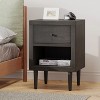 NicBex 1-Drawer Nightstand Wooden Beside Table with Storage Cabinet End Table for Bedroom, Living Room, Study - 2 of 4
