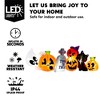 Joyfy 8 FT Long Halloween Inflatables Outdoor Decoration, Inflatable Pumpkin Ghost Cat Tombstone with LEDs for Halloween Yard Garden Lawn Decoration - 2 of 4