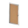 Azar Displays Enclosed Cork Bulletin Board w/ Lock & Key - 2 of 4