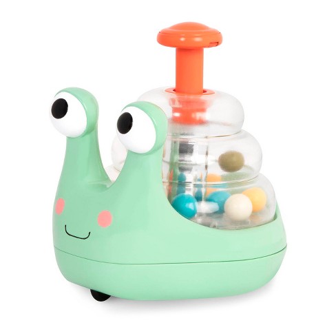 B Toys Light Up Snail Ball Popper Escar Gloooooow Target