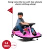 24V Electric Drifting Go Kart for Kids,with High/Low Speed Switch, 360° Drift System, Music Lights Safety Frame Drift Cart for Ages 3-8 - 4 of 4