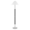Hudson and Canal 2-Light Floor Lamp with Fabric Empire Shade - 2 of 4