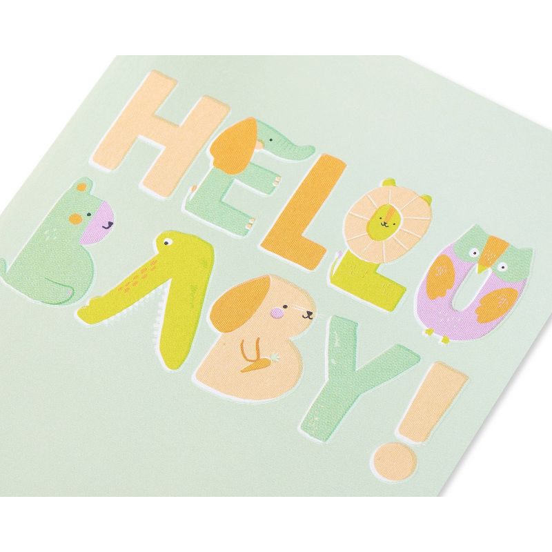 Baby Shower Card Animals, 6 of 7