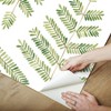RoomMates Cat Coquillette Leaflets Green Peel and Stick 1pc Wallpaper - 2 of 4