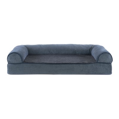 Medium Orion Blue Orthopedic Elevated Dog Sofa Bed