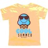 The Juniper Shop SmileyWorld Cool Summer Ice Cream Blue Toddler Short Sleeve Tee - 3 of 4