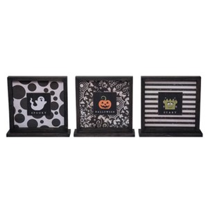 Transpac Wood Dimensional Halloween Tabletop Sign Home Decorations Halloween - 1 of 1