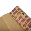 Unique Bargains Gift Wrap Paper Kraft 27.56"x19.69" 5 Pcs - 4 of 4