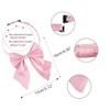 Allegra K Women's Pre-tied Adjustable Neck Strap Solid Color Cute Bowknot Bow Tie 2Pcs - 3 of 4