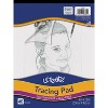 UCreate Tracing Pad, White, 9" x 12", 40 Sheets, Pack of 6 - 2 of 3